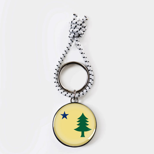 Maine State 1901 Key Ring