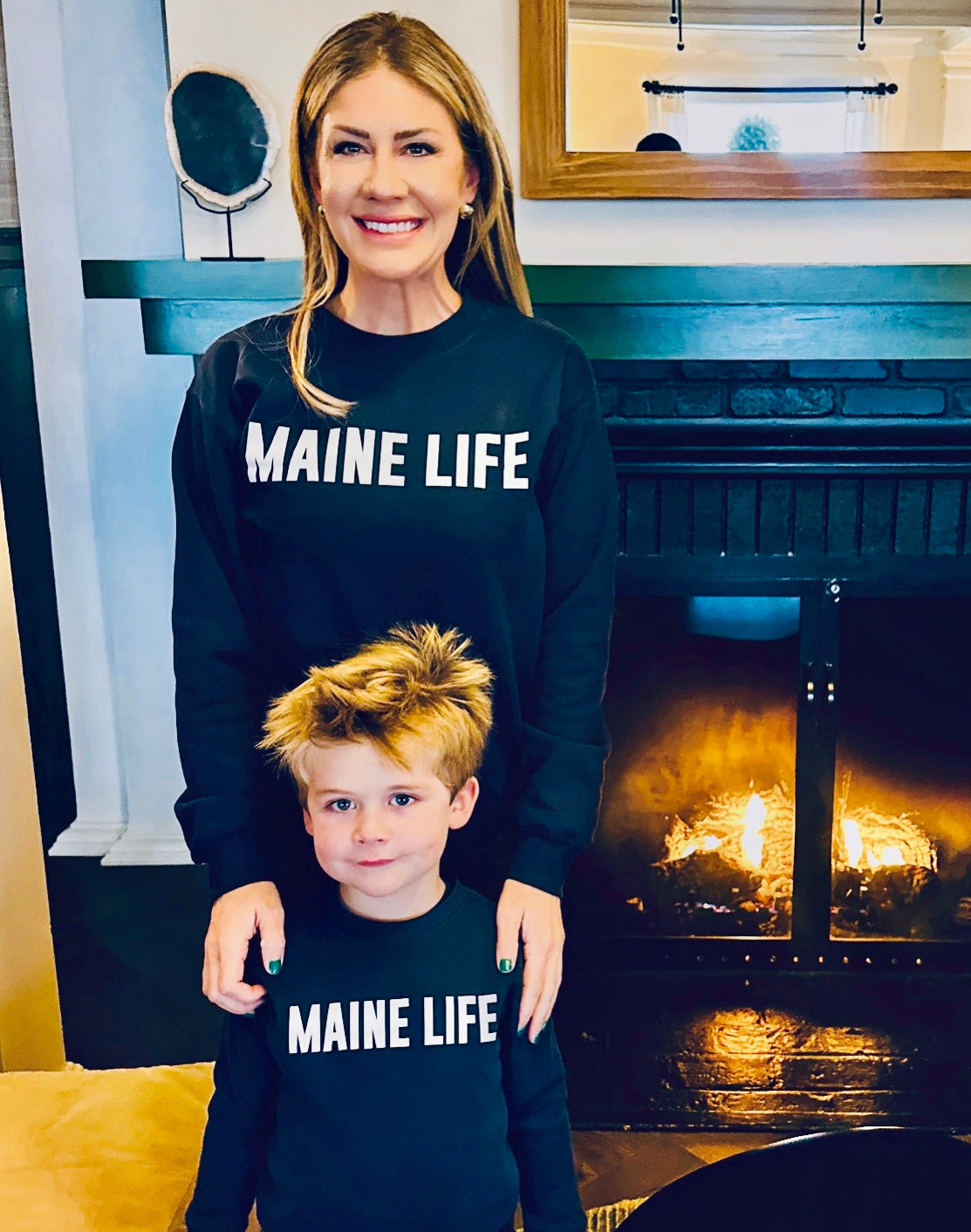 Maine Life Sweatshirt - KIDS' Crew