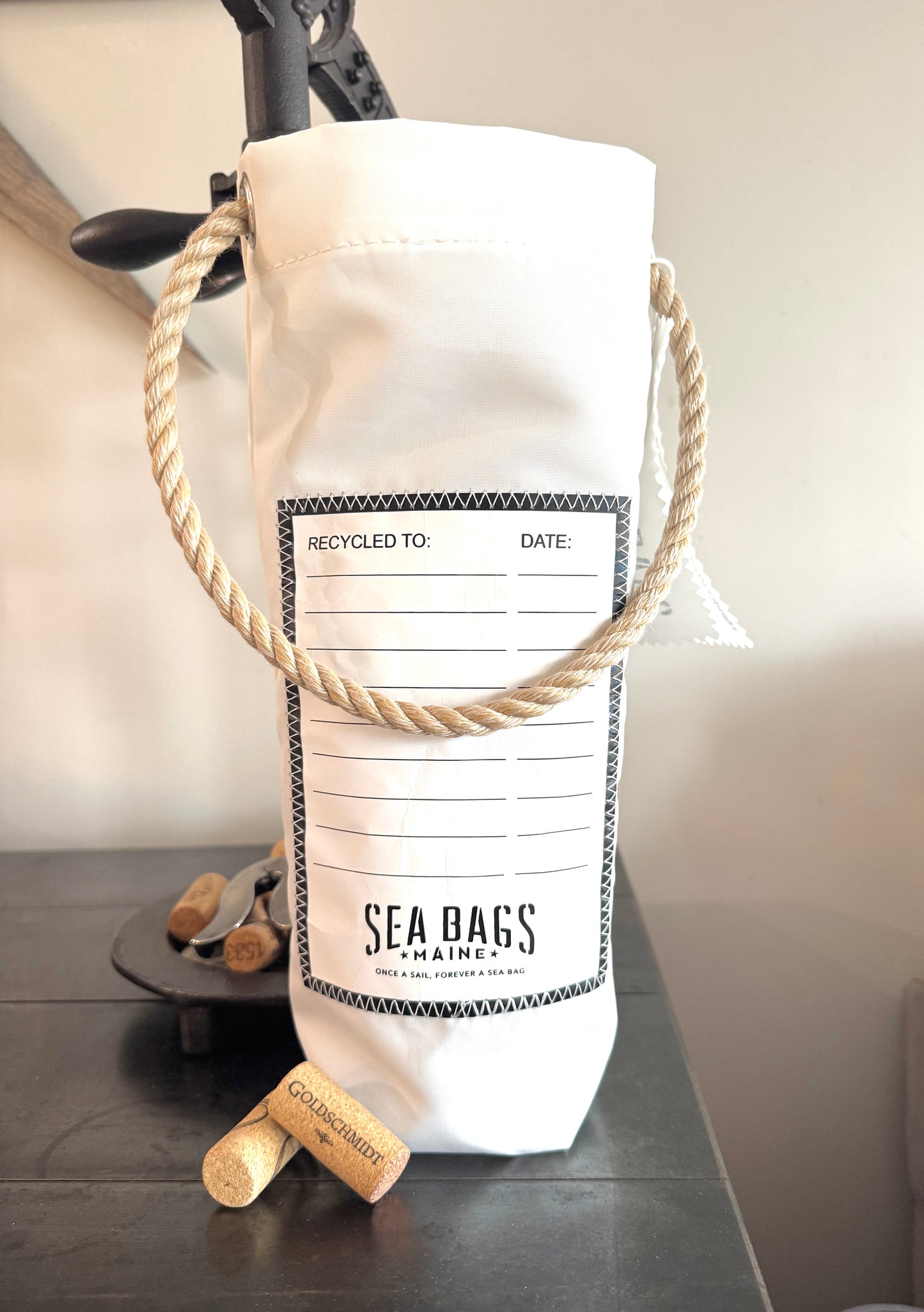 Maine Life Wine Bag - by Sea Bags