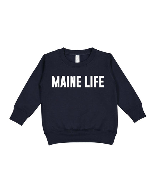 Maine Life Sweatshirt - KIDS' Crew