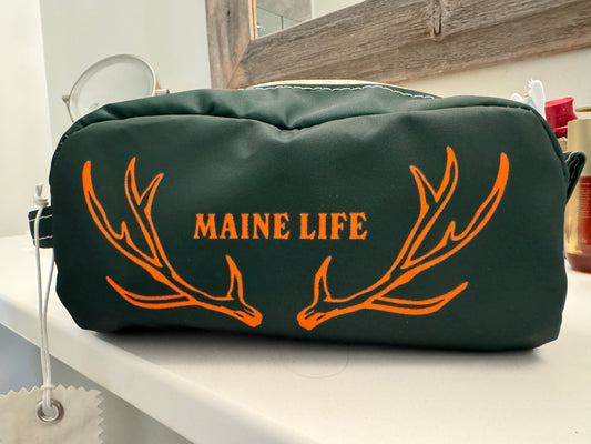 Maine Life Moose Antlers Toiletry Bag - by Sea Bags