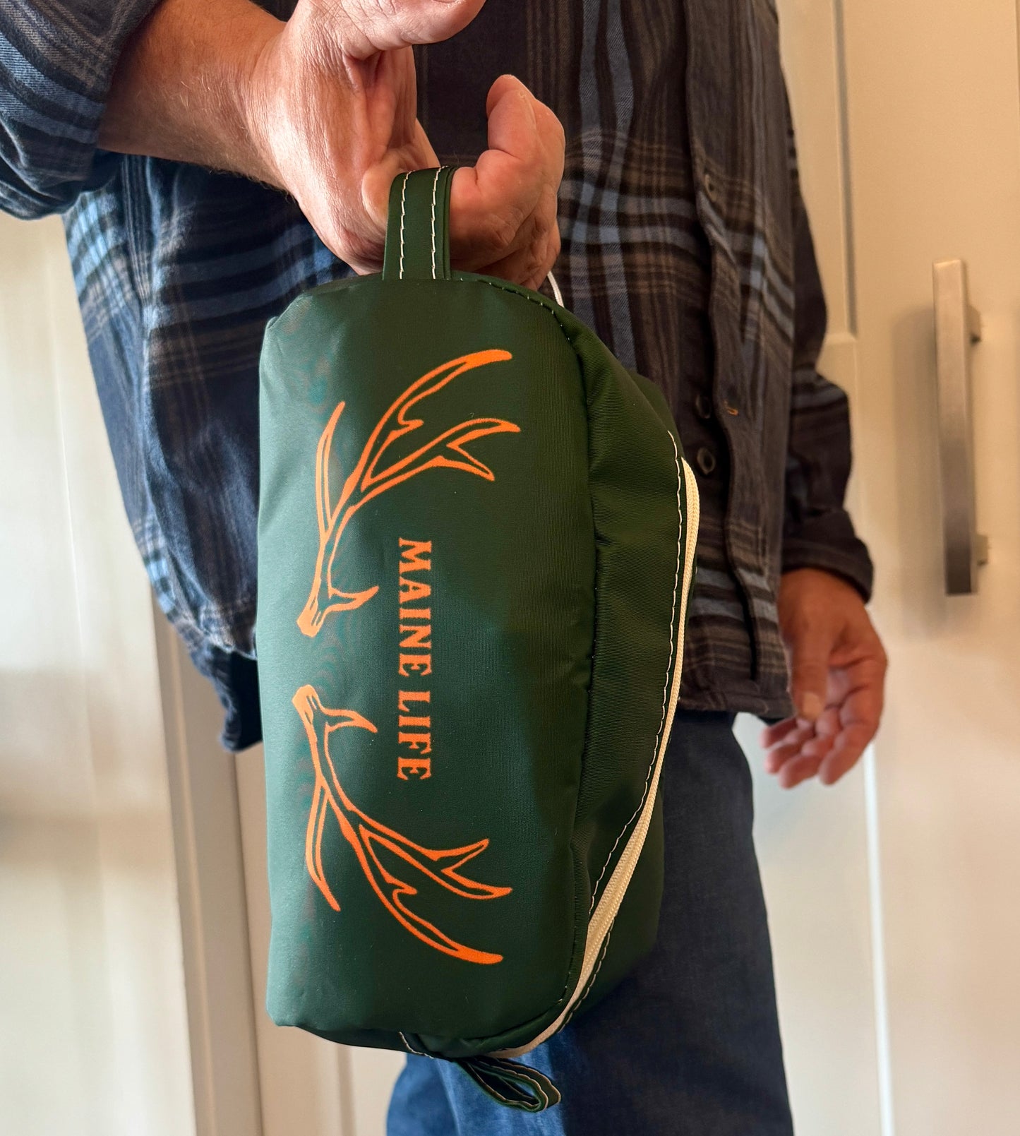 Maine Life Moose Antlers Toiletry Bag - by Sea Bags