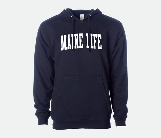 Maine Life Mid Weight Hoodie